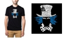 LA Pop Art Mens Premium Blend Word Art T-Shirt - The Mad Hatter